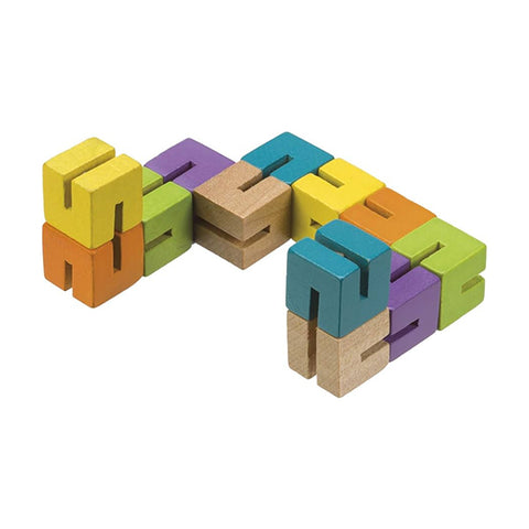 Retro Wooden Fidget Puzzle