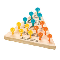 Retro Wooden Peg Game