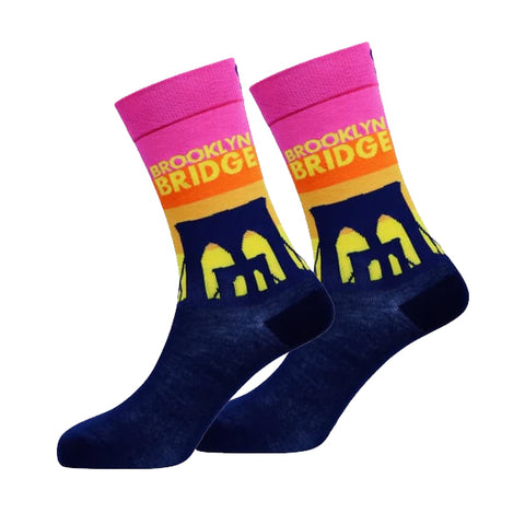 Brooklyn Bridge Natural Bamboo Knit Socks