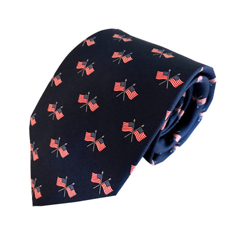 American Flag Tie