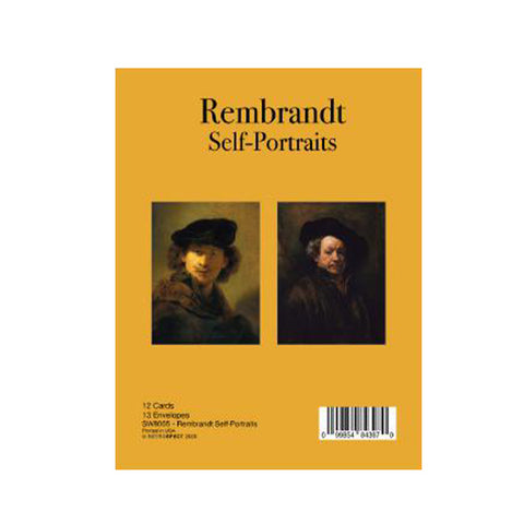 Rembrandt Self-Portraits Boxed Notecards
