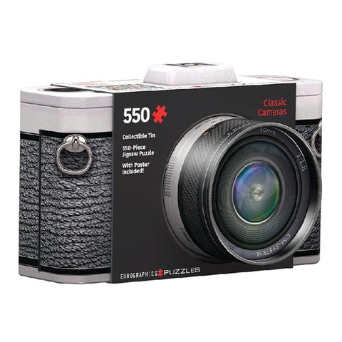 Classic Camera Tin 550-Piece Puzzle