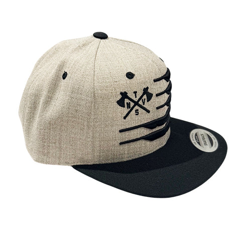 Native Flag Heather Grey Cap