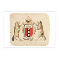 Coat of Arms New Amsterdam Postcard