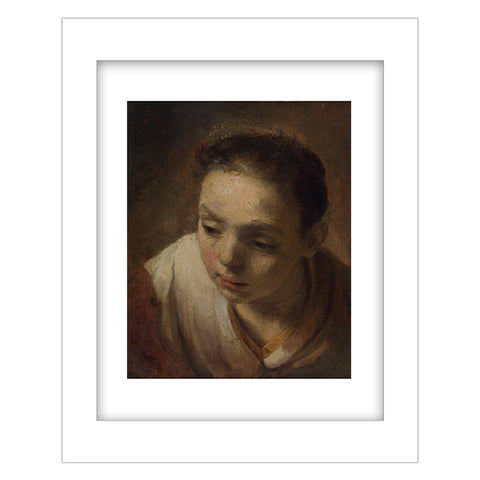 Head of a Girl Print