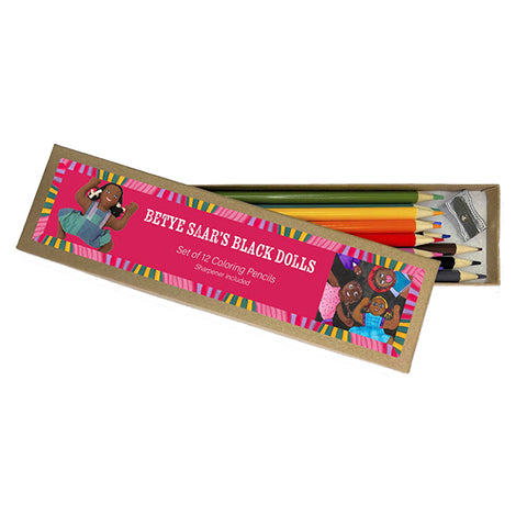 Betye Saar Colored Pencils Set