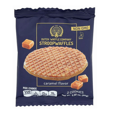 Authentic Caramel Stroopwafel Cookie