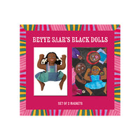 Betty Saar Black Dolls Jumping Magnet Set