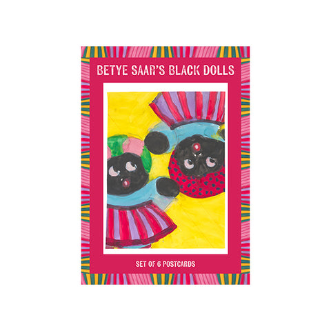 Betye Saar's Black Doll Postcard Set