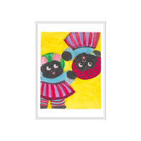 Betye Saar's Black Doll Postcard Set