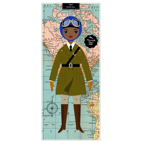Bessie Coleman Paper Doll