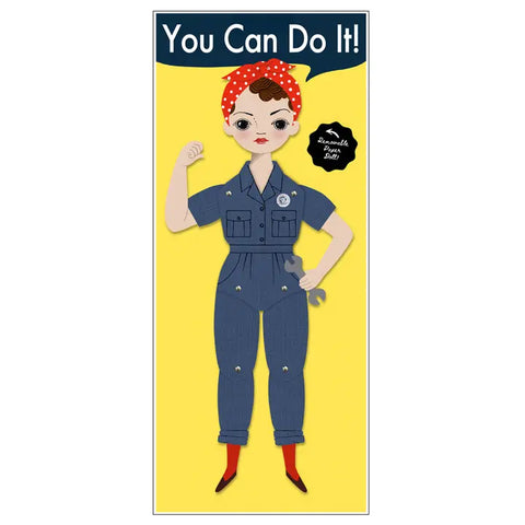 Rosie The Riveter Paper Doll