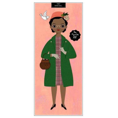 Rosa Parks Paper Doll