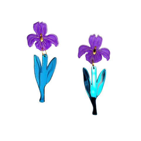 Irises Earrings