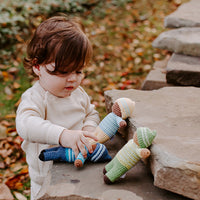 Waldorf Pixie Rattle Doll Yellow
