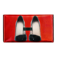 Mini Red Heels Crossbody Clutch Handbag