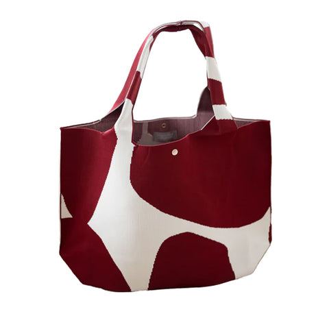 Moody Red Blend Handbag Tote