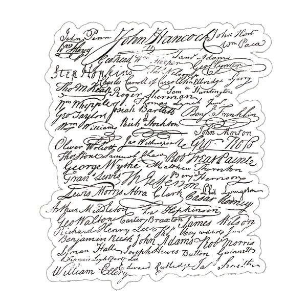 The Signers of the Declaration Sticker