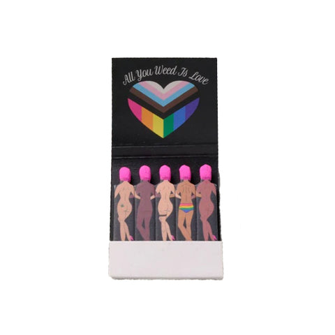 You Are Bootyful Matchbook featuring the backside of a collection of women swimmers