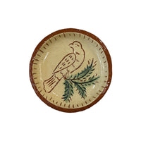 Miniature Terracotta Fraktur Plate