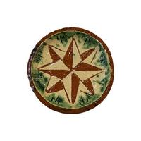 Miniature Terracotta Fraktur Plate