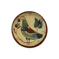 Miniature Terracotta Fraktur Plate