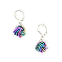 Rainbow Knot Earrings