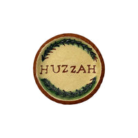Miniature Huzzah Redware Plate