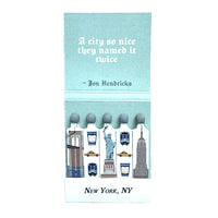 New York Matchbook