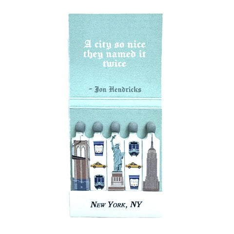 New York Matchbook