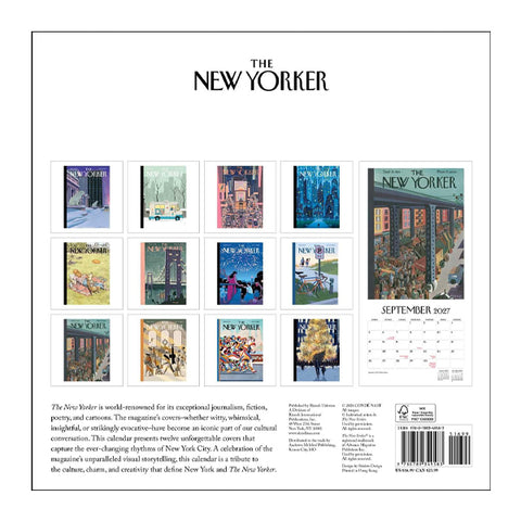 The New Yorker: A City in Covers 2027 Wall Calendar