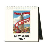 New York 2027 Desk Calendar