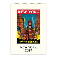 New York 2027 Wall Calendar