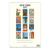 New York 2027 Wall Calendar