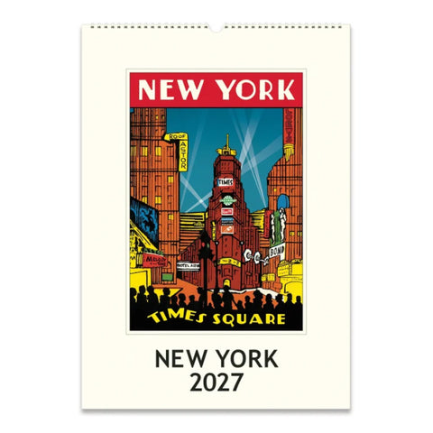 New York 2027 Wall Calendar