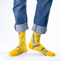 New York Icons Bamboo Knit Socks