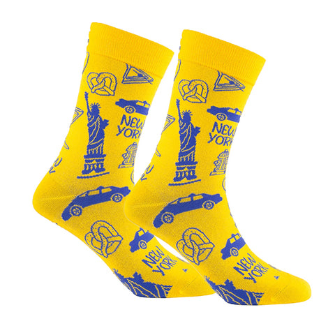New York Icons Bamboo Knit Socks