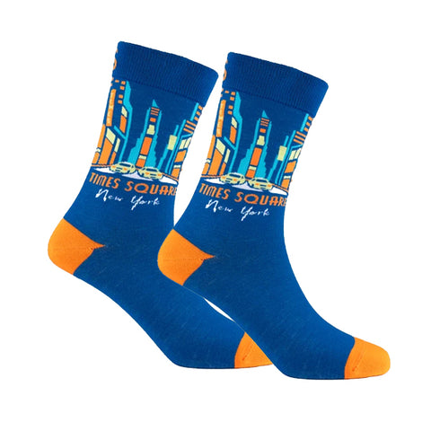 Times Square Natural Bamboo Knit Socks