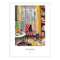 Caroline Bonne Müller: Black Cat in New York Window 1000-Piece Puzzle