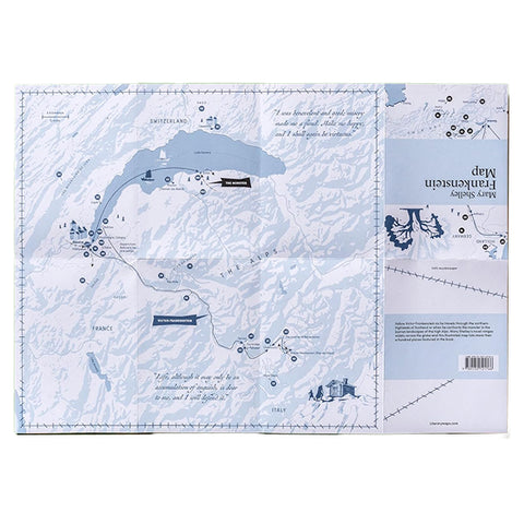 Mary Shelley: Frankenstein Map