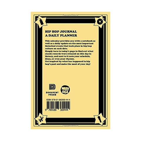 Hip Hop Journal: A Daily Planner