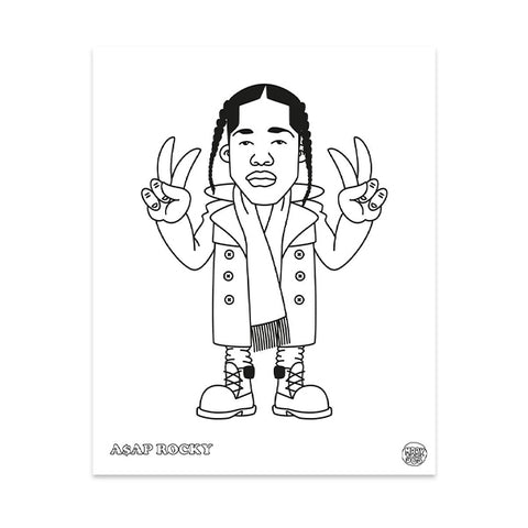 Hip Hop Coloring Book: East Coast Edition