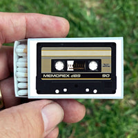 Vintage Cassette Matchbook