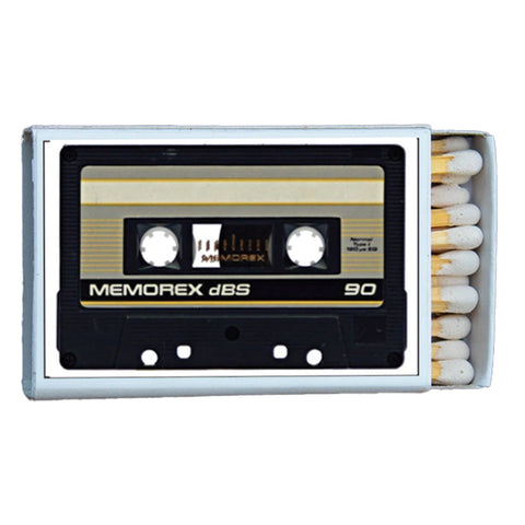 Vintage Cassette Matchbook