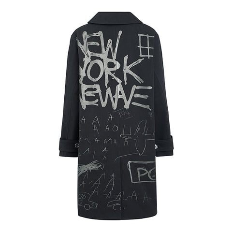 New Wave New York Basquiat Coat