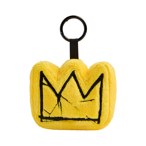 Basquiat Crown Plush Keyring
