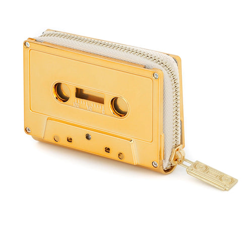 Gold Chrome Cassette Wallet