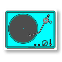 Record Player Sticker