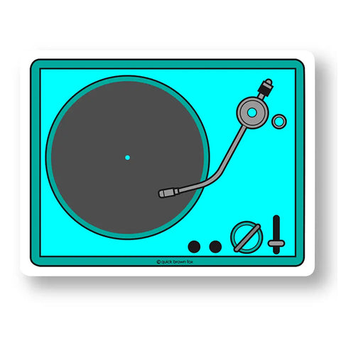 Record Player Sticker