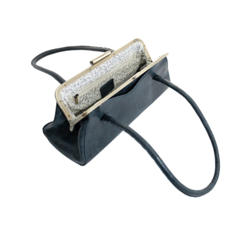 Deep Denim Shoulder Purse